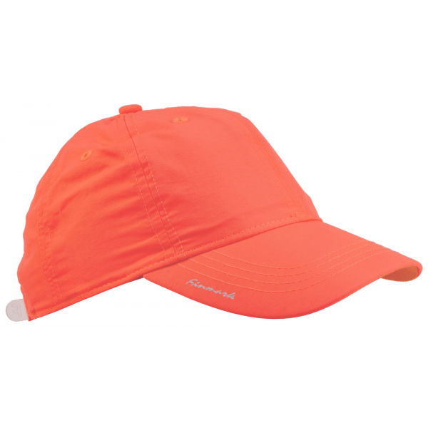 Finmark FNKC974 oranžová UNI - Dětská baseballová čepice Finmark