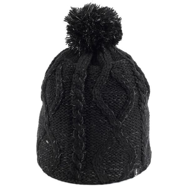 Finmark ZIMNÍ ČEPICE černá UNI - Dámská zimní čepice Finmark