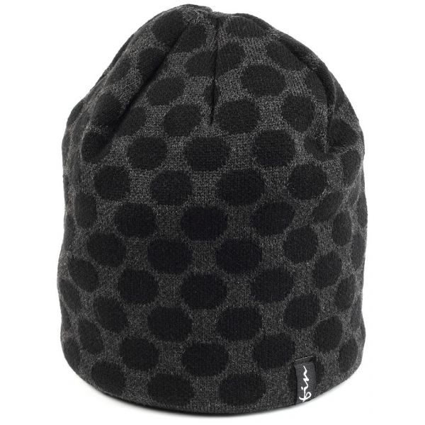 Finmark ZIMNÍ ČEPICE černá UNI - Zimní čepice Finmark