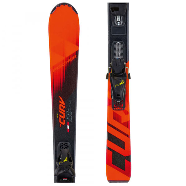 Fischer THE CURV JR SLR + FJ4 AC SLR  110 - Sjezdové lyže Fischer