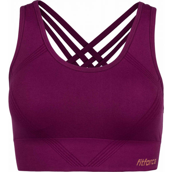 Fitforce GEMA  M - Dámská bezešvá fitness podprsenka Fitforce