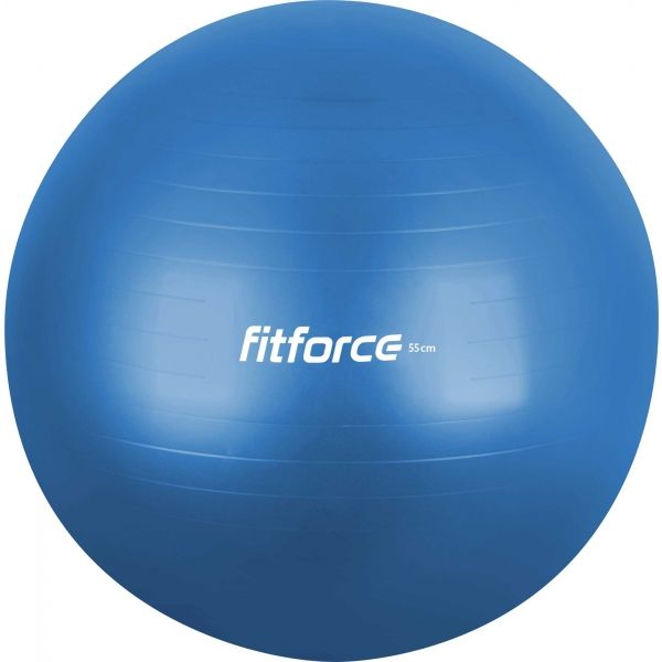 Fitforce GYM ANTI BURST 55 modrá 55 - Gymnastický míč / Gymball Fitforce