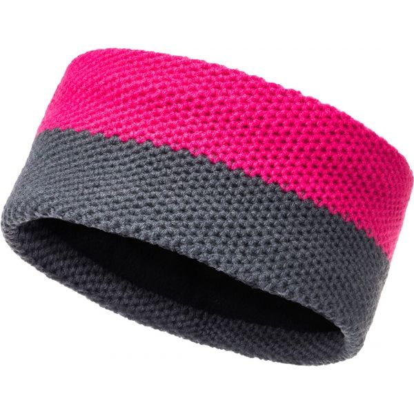 FLLÖS JENSEN šedá UNI - Pletená čelenka FLLÖS