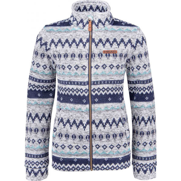 Head OLERON modrá 152-158 - Dětská fleecová mikina Head