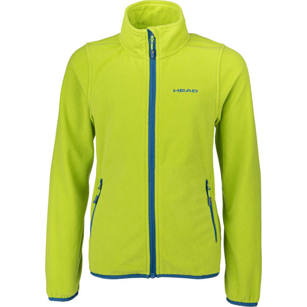 Head ALEOS zelená 116-122 - Dětská fleecová mikina Head