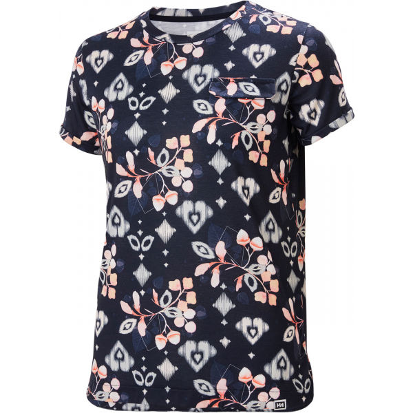 Helly Hansen W LOMMA T-SHIRT černá L - Dámské triko Helly Hansen