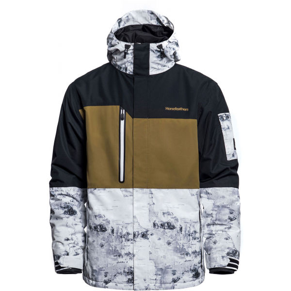 Horsefeathers RIPPLE EIKI JACKET  M - Pánská lyžařská/snowboardová bunda Horsefeathers