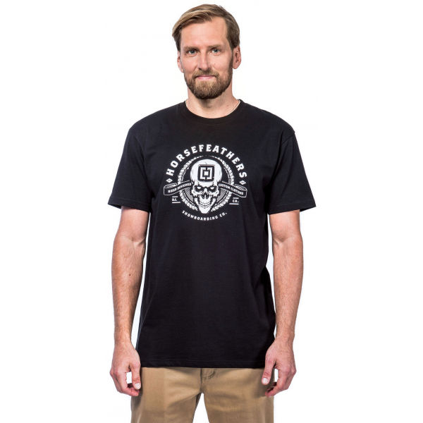 Horsefeathers THACKER T-SHIRT  M - Pánské tričko Horsefeathers