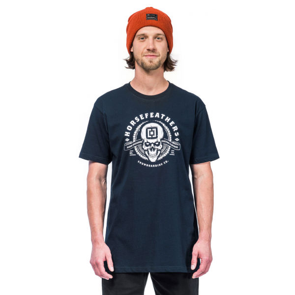 Horsefeathers THACKER T-SHIRT  S - Pánské tričko Horsefeathers