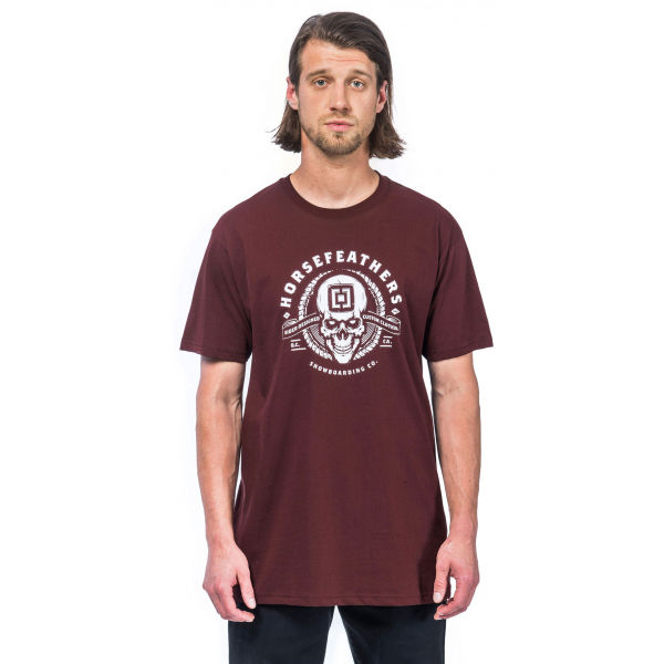 Horsefeathers THACKER T-SHIRT  L - Pánské tričko Horsefeathers