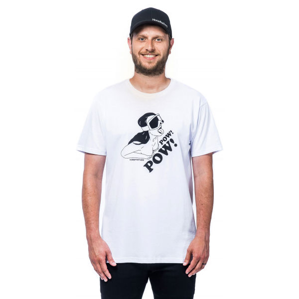 Horsefeathers POW POW T-SHIRT  M - Pánské tričko Horsefeathers