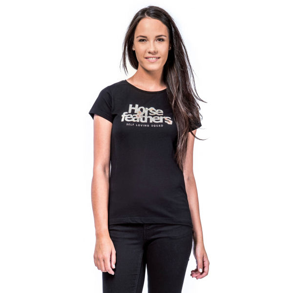 Horsefeathers SELF LOVE TOP  XS - Dámské tričko Horsefeathers