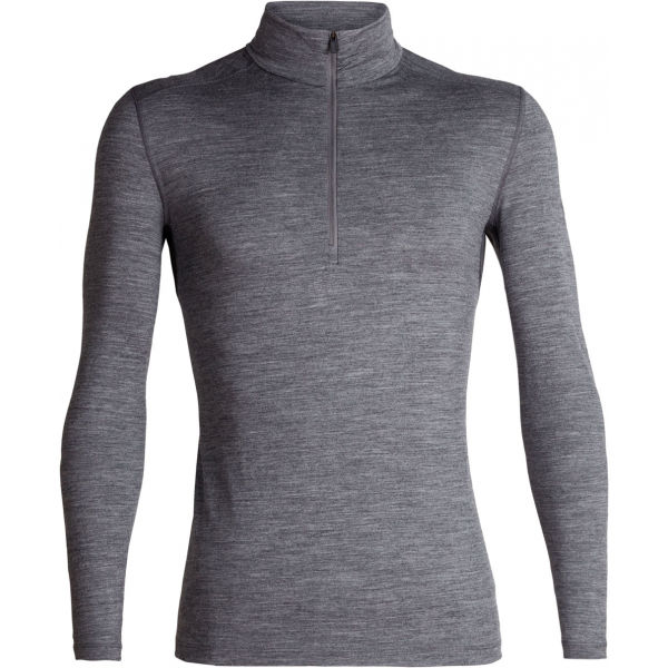 Icebreaker 200 OASIS LS HALF ZIP  L - Pánské funkční triko Icebreaker