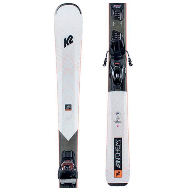 K2 ANTHEM 76X + ER3 10 COMPACT Q  142 - Dámské allmountain lyže s vázáním K2