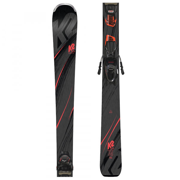 K2 SECRET LUV + ER3 10  149 - Dámské allmountain lyže K2