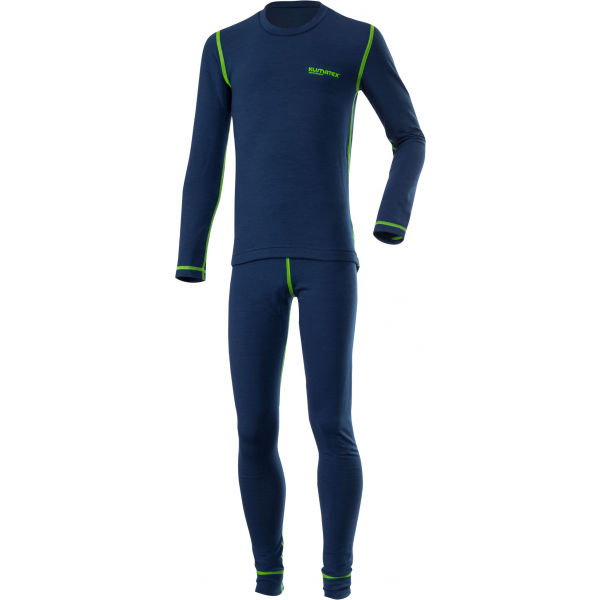 Klimatex ROKI tmavě modrá 134 - Set dětského funkčního prádla Klimatex