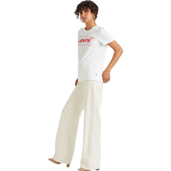 Levi's PERFECT GRAPHIC TEE SHIRT bílá L - Dámské tričko Levi's