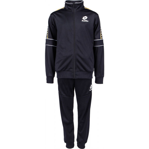Lotto DREAMS B III SWEAT CUFF PL černá M - Chlapecká tepláková souprava Lotto