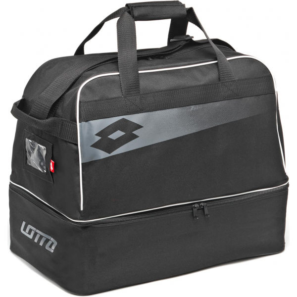 Lotto BAG SOCCER OMEGA JR II černá NS - Juniorská sportovní taška Lotto