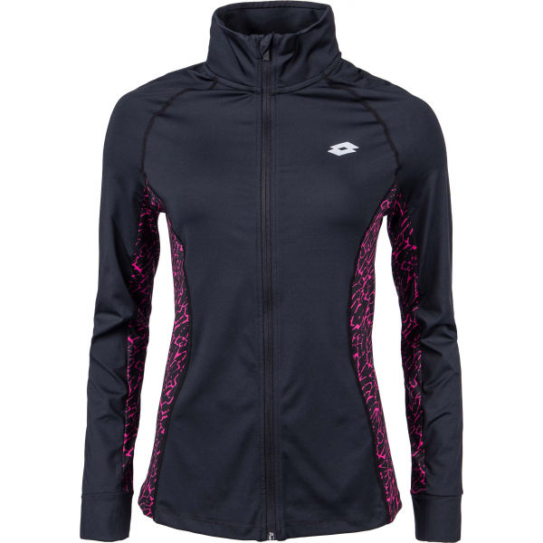 Lotto SPEEDRUN W III SWEAT FZ PRT PL  XS - Dámská sportovní mikina Lotto