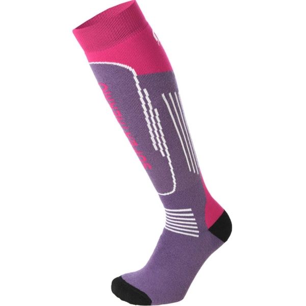 Mico SUPERTHERMO JR fialová XL - Dětské lyžařské ponožky Mico