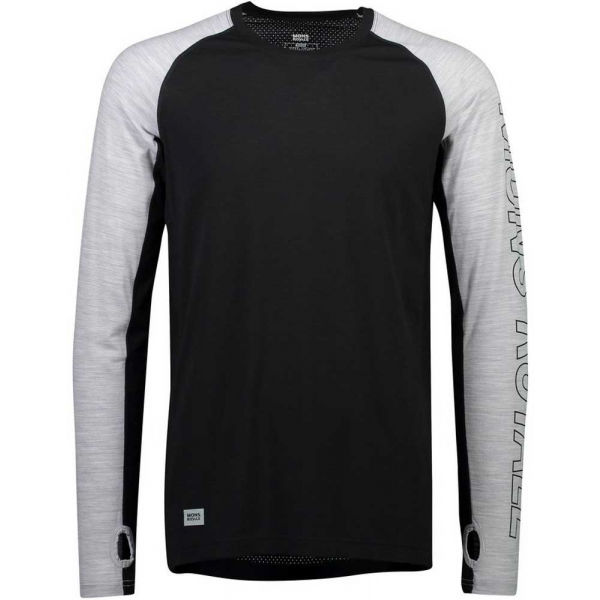 MONS ROYALE TEMPLE TECH LS  M - Pánské funkční triko z merino vlny MONS ROYALE