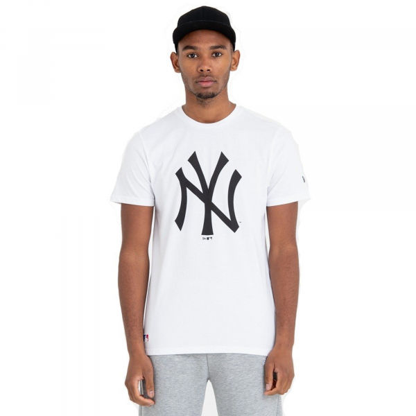 New Era MLB TEAM LOGO TEE NEW YORK YANKEES  M - Pánské tričko New Era