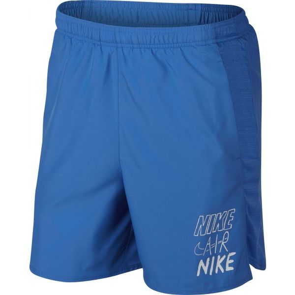Nike CHLLGR SHORT 7IN BF GX modrá XL - Pánské běžecké kraťasy Nike