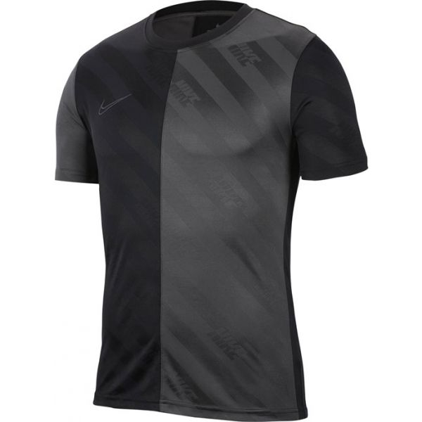 Nike DRY ACDMY TOP SS AOP M černá XL - Pánské tričko Nike