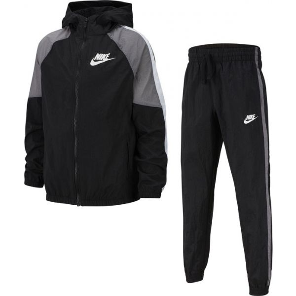 Nike NSW WOVEN TRACK SUIT B černá M - Chlapecká souprava Nike