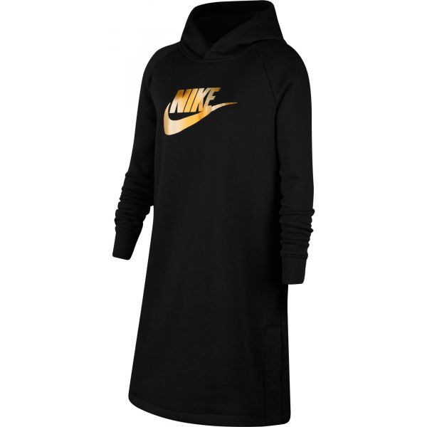 Nike NSW SHINE GX HD DRESS PR G  L - Dívčí šaty Nike
