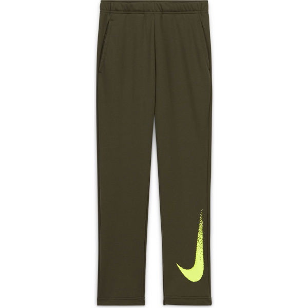 Nike DRY FLC PANT GFX2 B zelená XL - Chlapecké kalhoty Nike