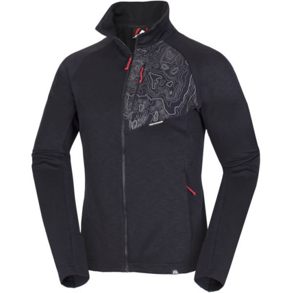 Northfinder BENSYL  XL - Pánská mikina Northfinder