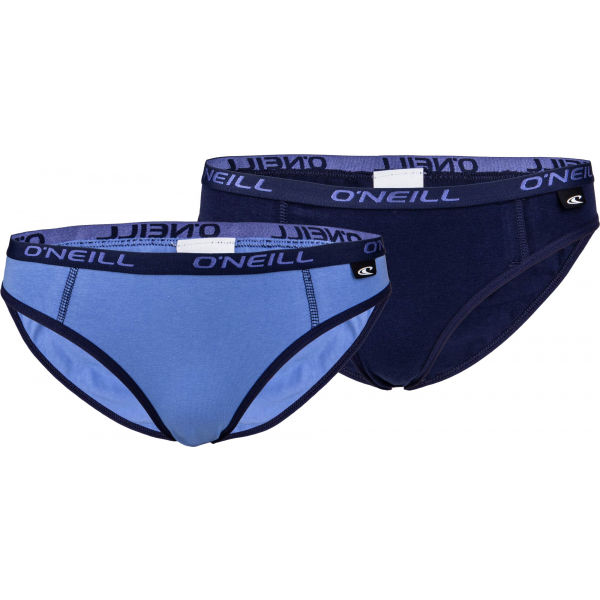 O'Neill WOMEN BIKINI SLIP PLAIN 2-PACK  M - Dámské spodní kalhotky O'Neill