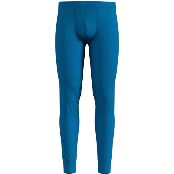 Odlo SUW BOTTOM PANT NATURAL 100% MERINO WARM modrá XL - Pánské funkční kalhoty Odlo