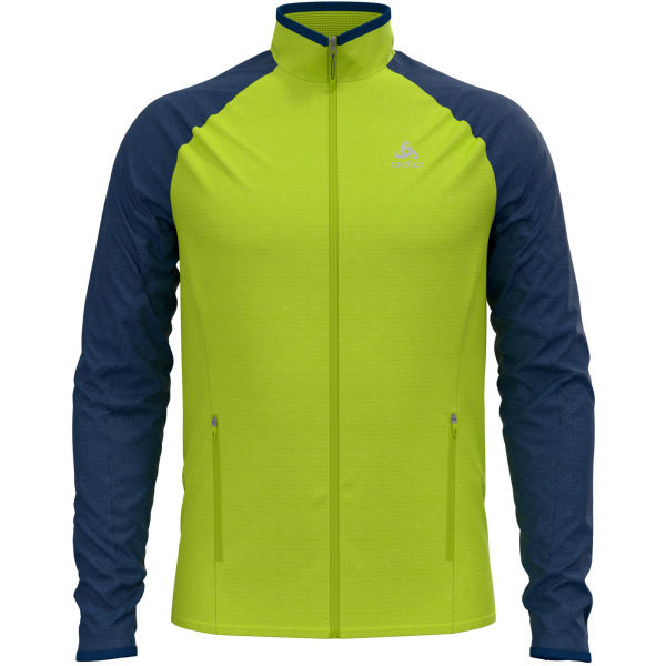 Odlo MIDLAYER FULL ZIP PROITA  XXL - Pánská funkční mikina Odlo