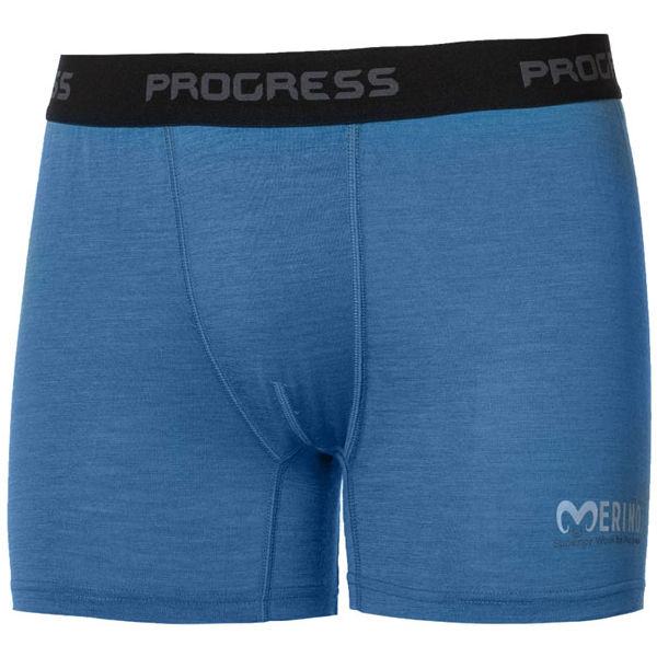 Progress MRN BOXER modrá M - Pánské funkční boxerky Progress