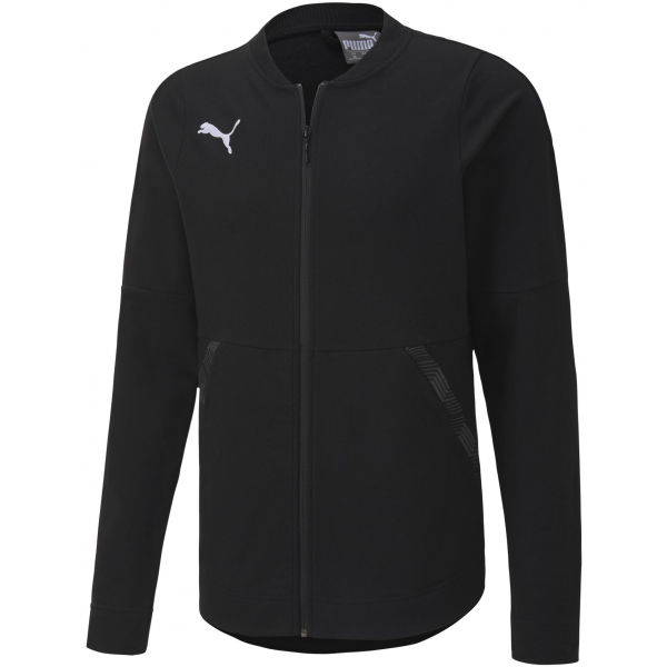 Puma TEAM FINAL 21 CASUALS JACKET černá XXL - Pánská bunda Puma