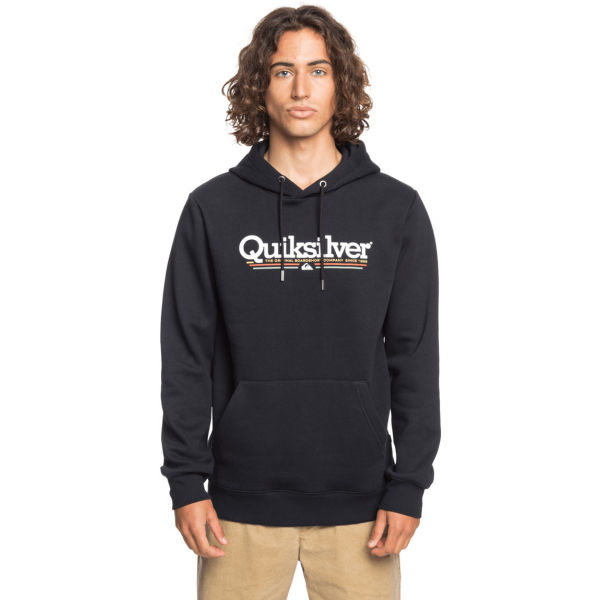 Quiksilver TROPICAL LINES SCREEN FLEECE  M - Pánská mikina Quiksilver