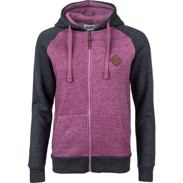 Reaper RUTY vínová XS - Dámská mikina Reaper