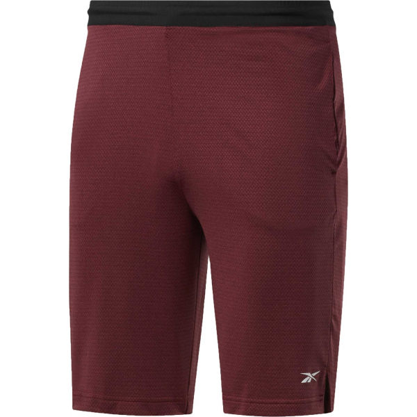Reebok WORKOUT READY SHORTS vínová S - Pánské sportovní kraťasy Reebok