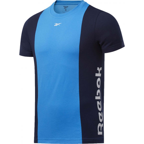Reebok TE LL SS BLOCKED TEE  2XL - Pánské tričko Reebok