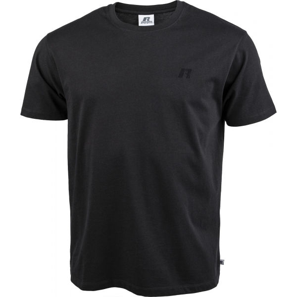 Russell Athletic CREWNECK TEE SHIRT černá L - Pánské tričko Russell Athletic