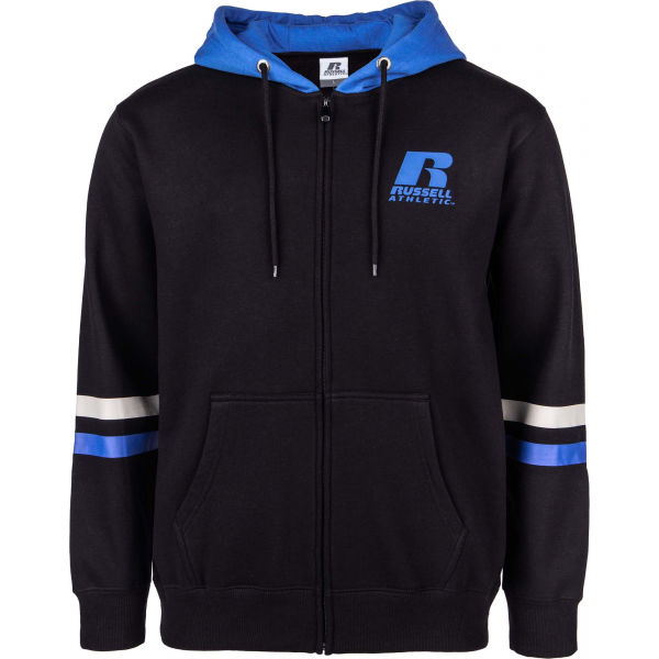 Russell Athletic FULL ZIPP HOODY SWEATSHIRT  M - Pánská mikina Russell Athletic
