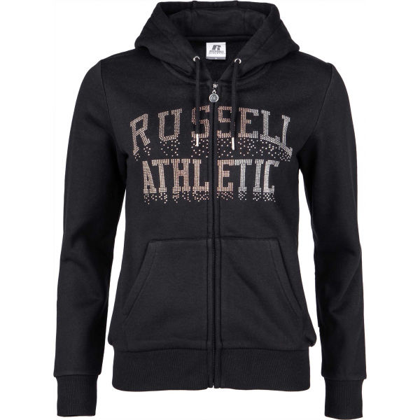 Russell Athletic ZIP THROUGH HOODY  S - Dámská mikina Russell Athletic