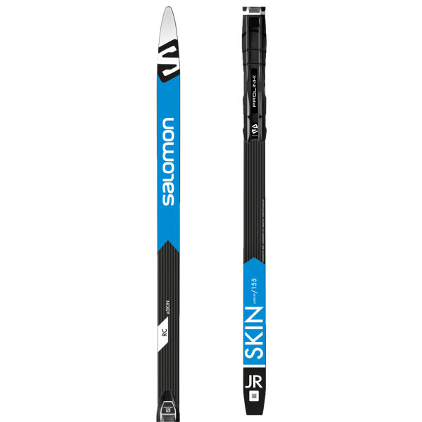 Salomon XC SKI SET RC ESKIN JR+PLK ACC JR  155 - Juniorské běžecké lyže s vázáním Salomon