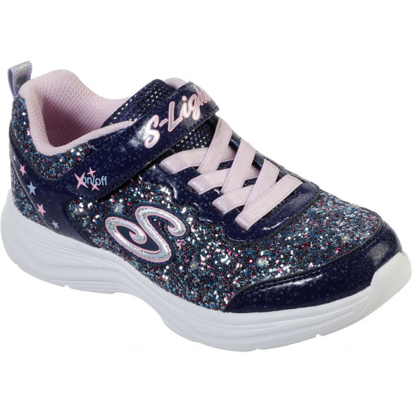 Skechers GLIMMER KICKS GLITTER N' GLOW  30 - Dětské tenisky Skechers