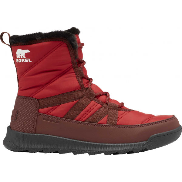 Sorel WHITNEY II SHORT LACE FU červená 5 - Dámská zimní obuv Sorel
