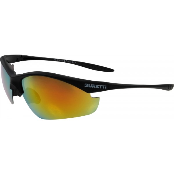 Suretti S14054 černá NS - Sportovní sluneční brýle Suretti