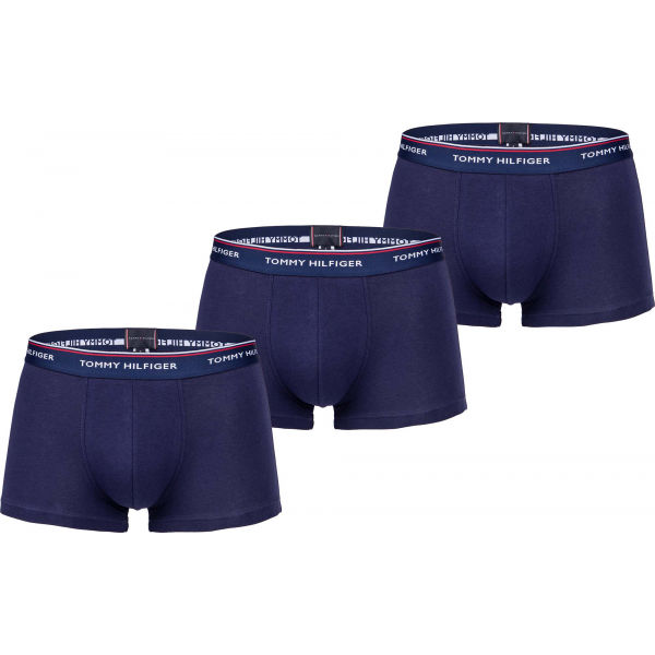 Tommy Hilfiger 3P LR TRUNK  2XL - Pánské boxerky Tommy Hilfiger